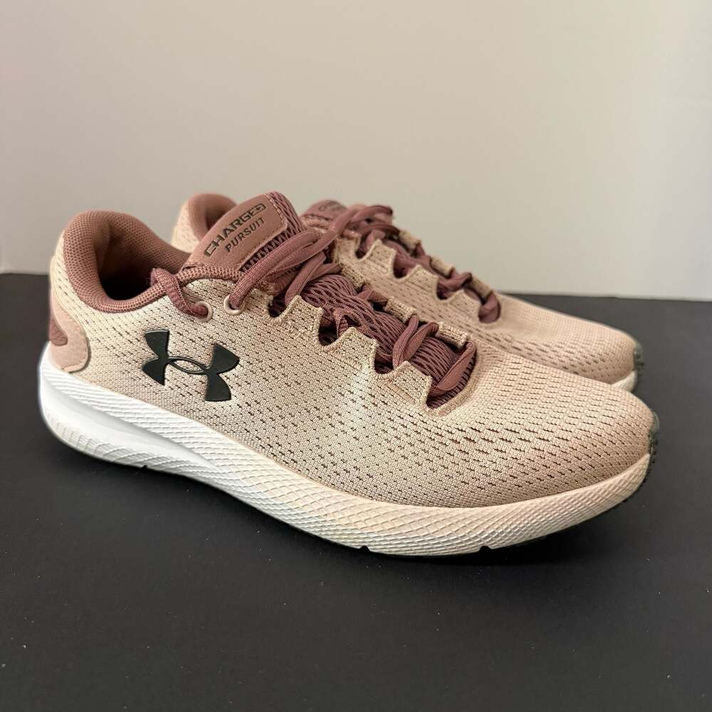 Under Armour Women's Charged Pursuit 2 Running Shoes Mauve Pink 3022604-600